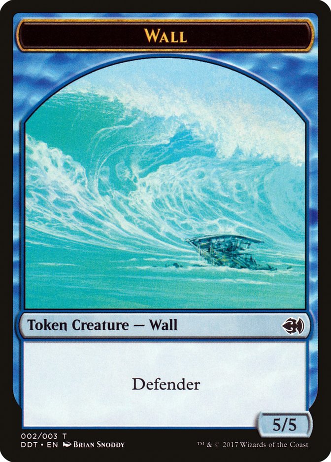 Wall Token [Duel Decks: Merfolk vs. Goblins Tokens] | The CG Realm