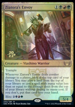 Ziatora's Envoy [Streets of New Capenna Prerelease Promos] | The CG Realm