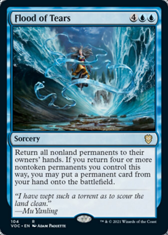 Flood of Tears [Innistrad: Crimson Vow Commander] | The CG Realm