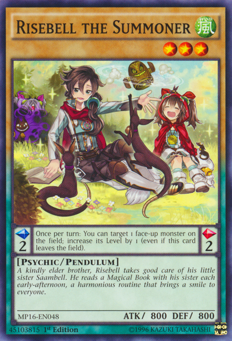 Risebell the Summoner [MP16-EN048] Common | The CG Realm