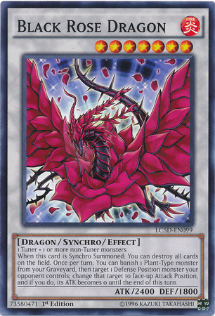 Black Rose Dragon [LC5D-EN099] Common | The CG Realm