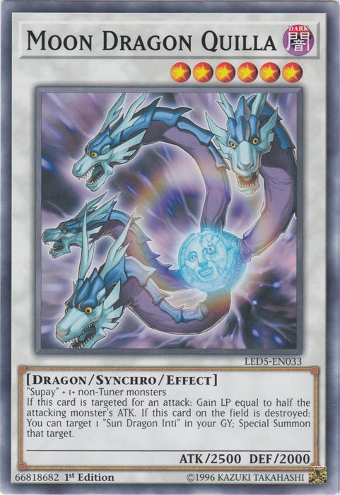 Moon Dragon Quilla [LED5-EN033] Common | The CG Realm