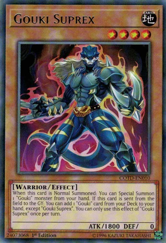 Gouki Suprex [COTD-EN010] Rare | The CG Realm