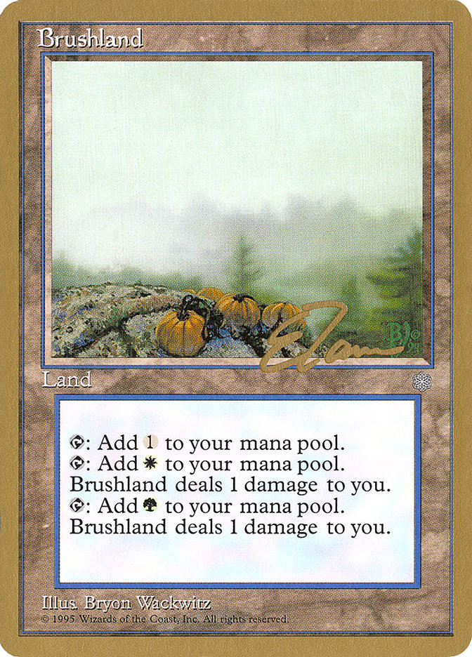 Brushland (Eric Tam) [Pro Tour Collector Set] | The CG Realm