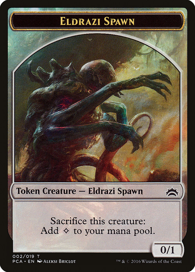 Eldrazi Spawn Token (002/019) [Planechase Anthology Tokens] | The CG Realm