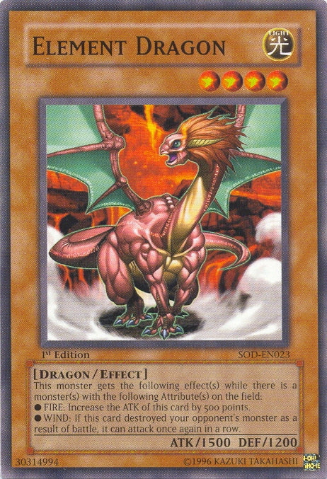 Element Dragon [SOD-EN023] Common | The CG Realm
