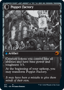 Poppet Stitcher (DBL-071) - Innistrad: Double Feature: (Double Faced Transform)