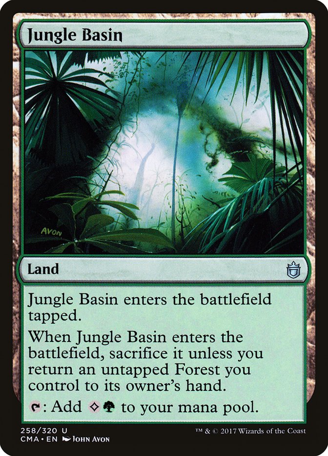 Jungle Basin [Commander Anthology] | The CG Realm