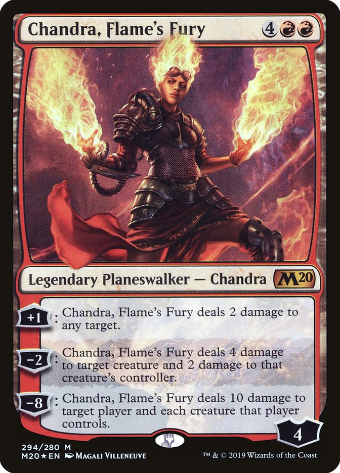 Chandra, Flame's Fury [Core Set 2020] | The CG Realm