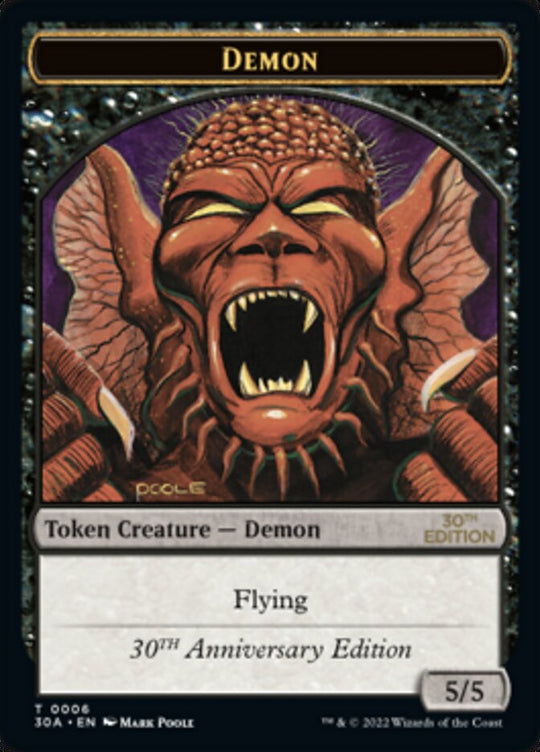 Demon Token (30A-006) - 30th Anniversary Tokens