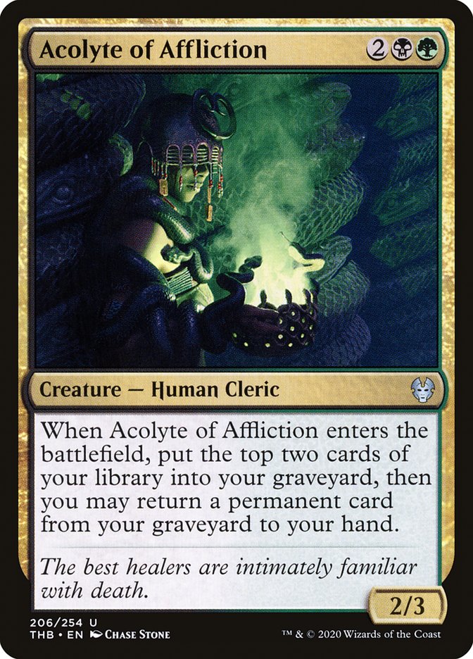Acolyte of Affliction [Theros Beyond Death] | The CG Realm