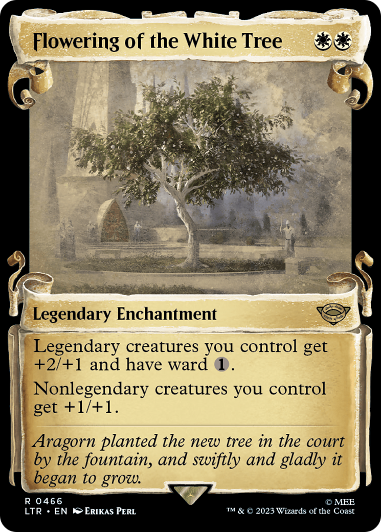 Flowering of the White Tree [The Lord of the Rings: Tales of Middle-Earth Showcase Scrolls] | The CG Realm