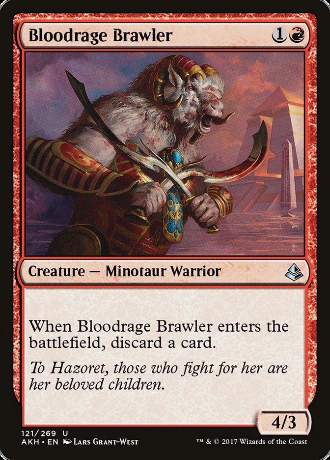 Bloodrage Brawler [Amonkhet] | The CG Realm