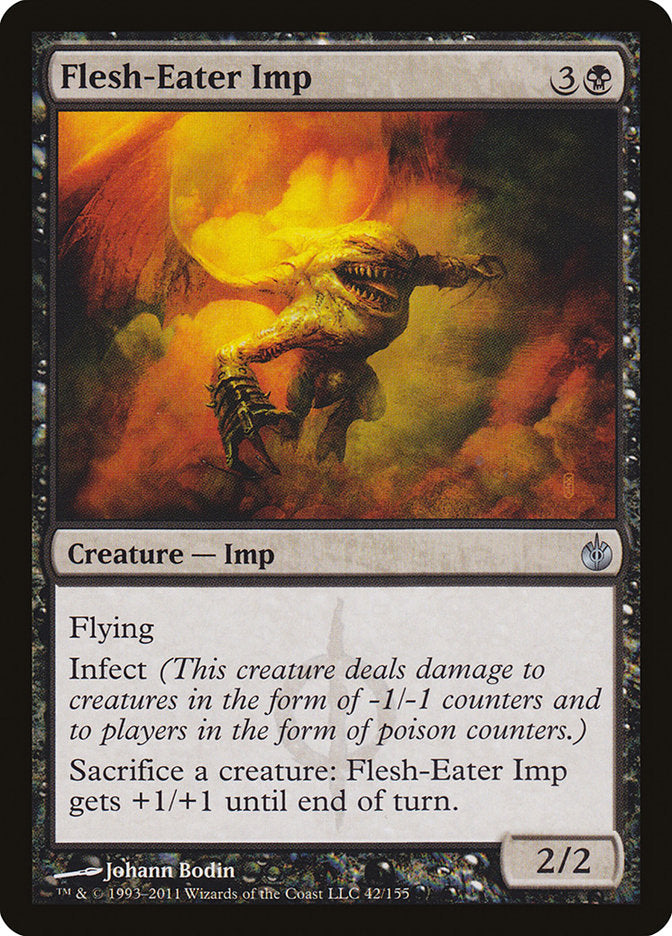 Flesh-Eater Imp [Mirrodin Besieged] | The CG Realm