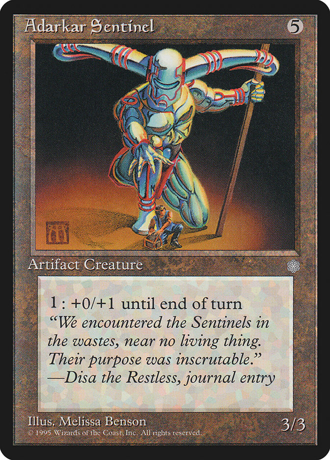 Adarkar Sentinel [Ice Age] | The CG Realm