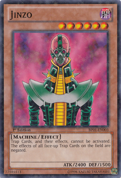 Jinzo [BP01-EN003] Starfoil Rare | The CG Realm