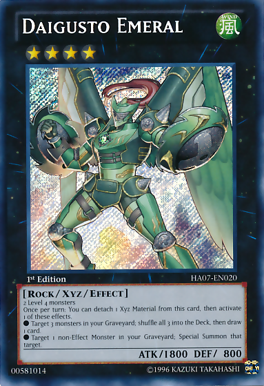 Daigusto Emeral [HA07-EN020] Secret Rare | The CG Realm