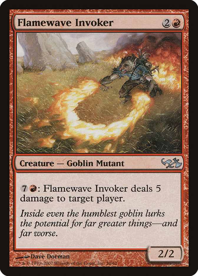 Flamewave Invoker [Duel Decks: Elves vs. Goblins] | The CG Realm