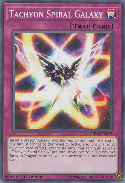 Tachyon Spiral Galaxy [CHIM-EN073] Common | The CG Realm