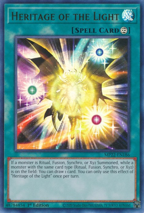 Heritage of the Light [MP22-EN186] Ultra Rare | The CG Realm