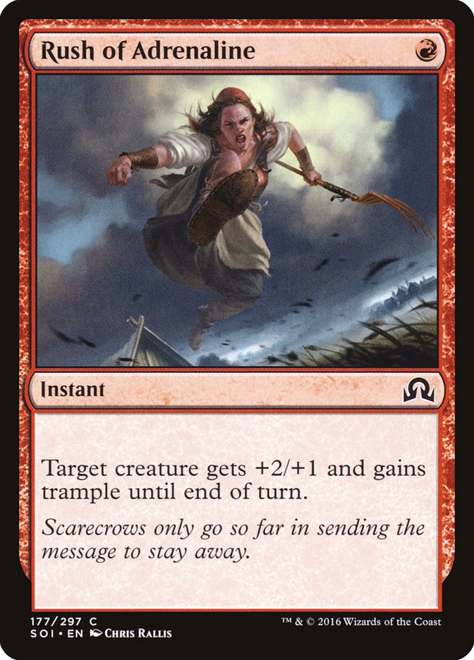 Rush of Adrenaline [Shadows over Innistrad] | The CG Realm