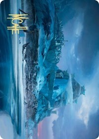 Port of Karfell Art Card (Gold-Stamped Signature) [Kaldheim Art Series] | The CG Realm