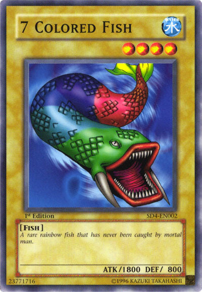 7 Colored Fish [SD4-EN002] Common | The CG Realm