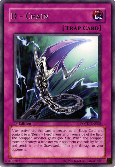 D - Chain [POTD-EN050] Rare | The CG Realm