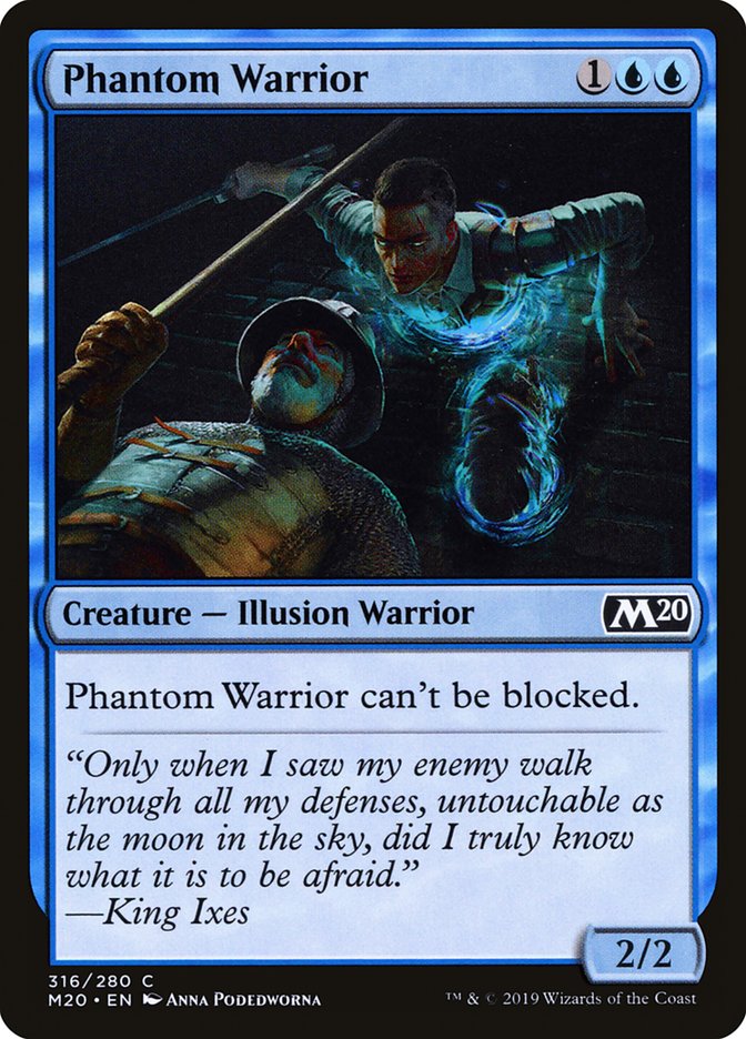 Phantom Warrior [Core Set 2020] | The CG Realm