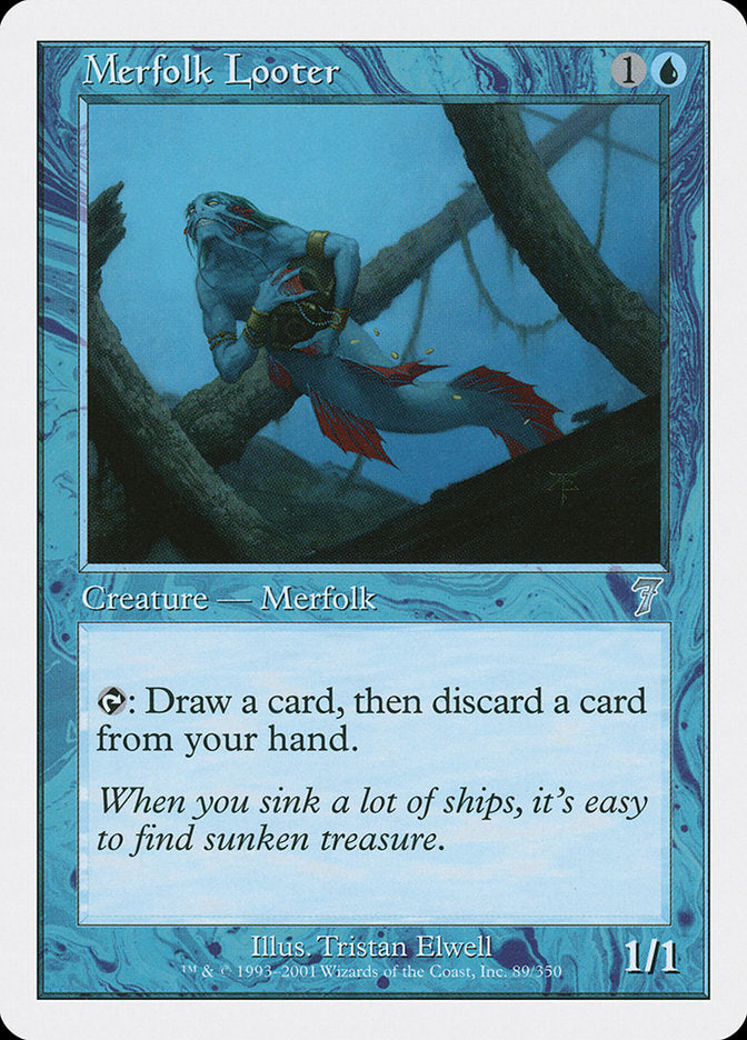 Merfolk Looter [Seventh Edition] | The CG Realm