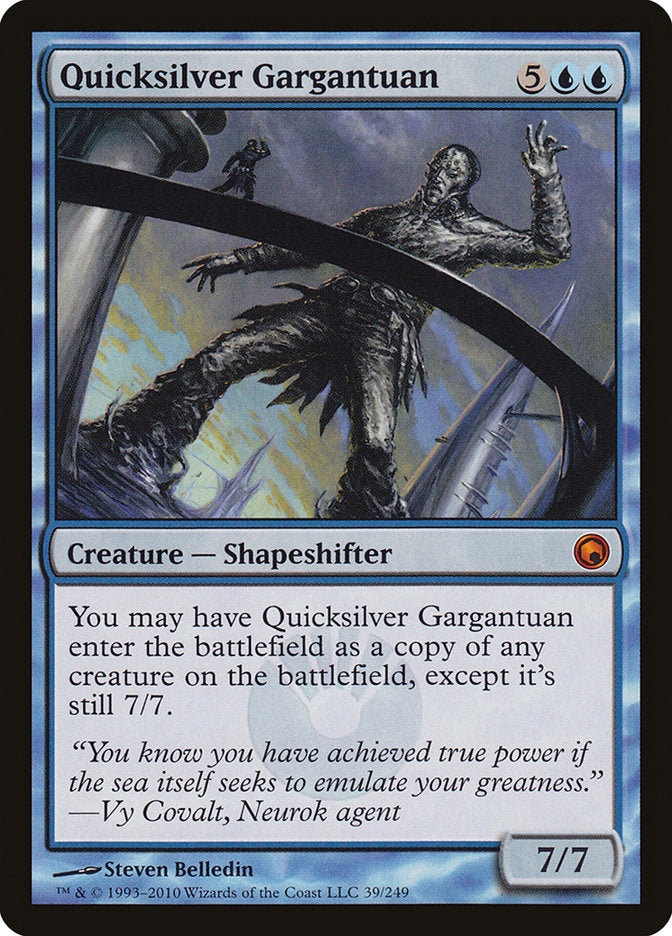 Quicksilver Gargantuan [Scars of Mirrodin] | The CG Realm