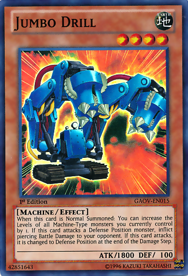 Jumbo Drill [GAOV-EN015] Super Rare | The CG Realm