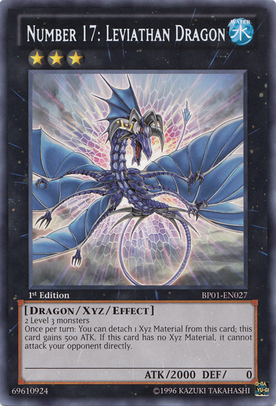 Number 17: Leviathan Dragon [BP01-EN027] Rare | The CG Realm