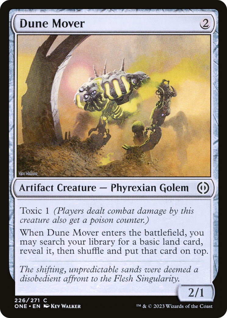 Dune Mover [Phyrexia: All Will Be One] | The CG Realm