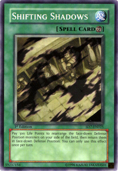 Shifting Shadows [SD7-EN025] Common | The CG Realm