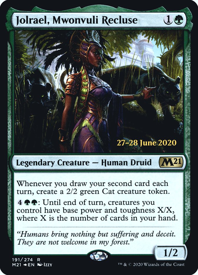 Jolrael, Mwonvuli Recluse [Core Set 2021 Prerelease Promos] | The CG Realm