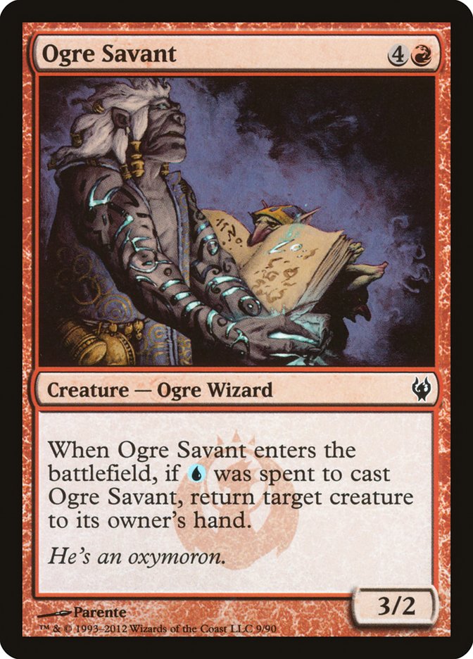 Ogre Savant [Duel Decks: Izzet vs. Golgari] | The CG Realm