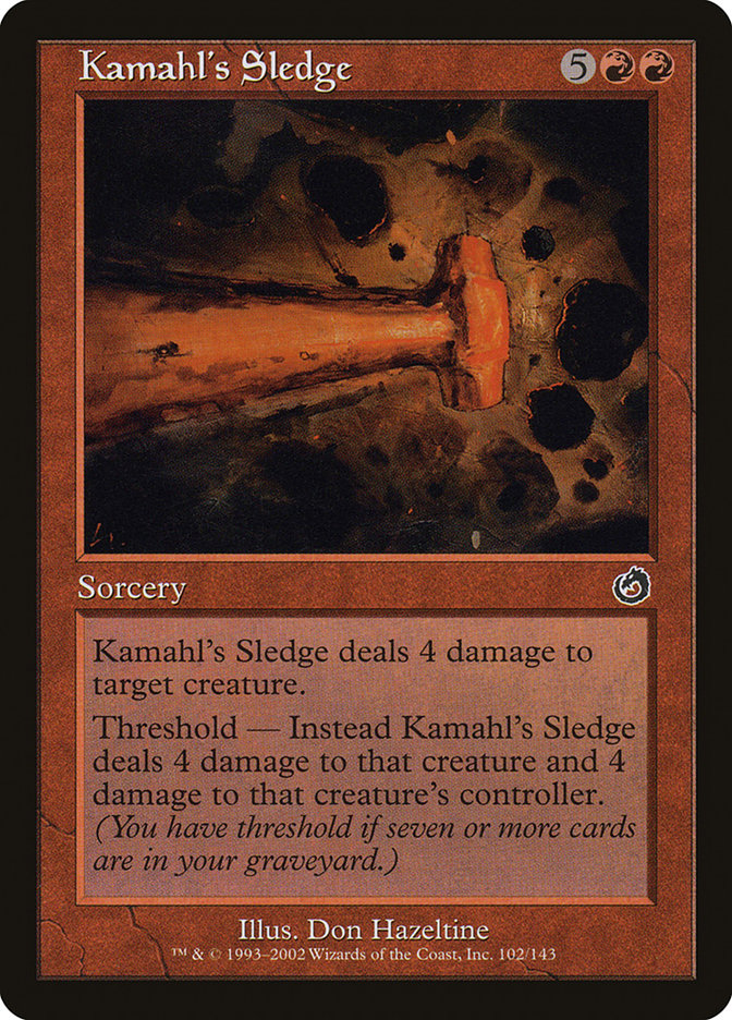 Kamahl's Sledge [Torment] | The CG Realm