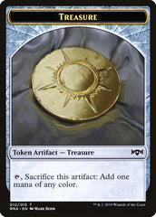 Cleric // Treasure Double-Sided Token [Ravnica Allegiance Guild Kit Tokens] | The CG Realm