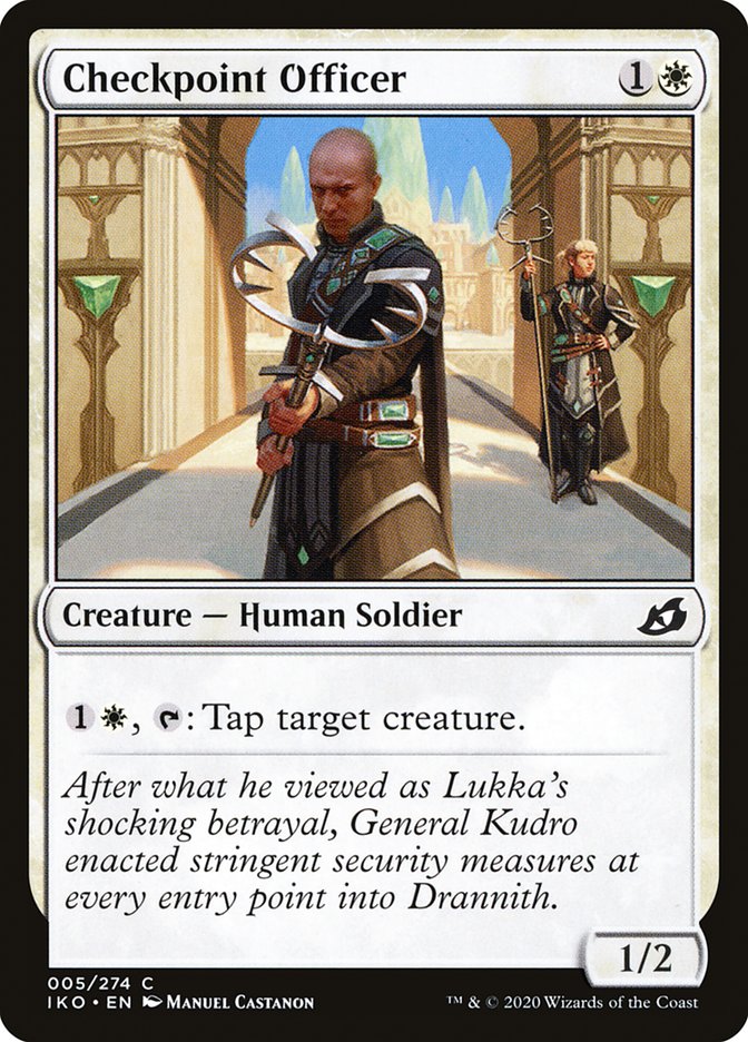 Checkpoint Officer [Ikoria: Lair of Behemoths] | The CG Realm