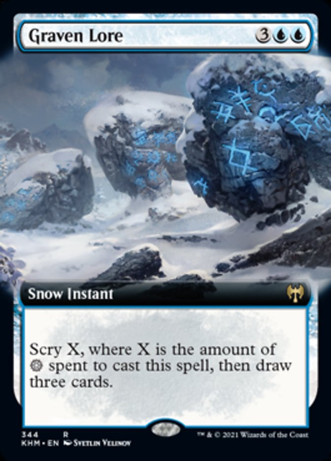 Graven Lore (Extended Art) [Kaldheim] | The CG Realm