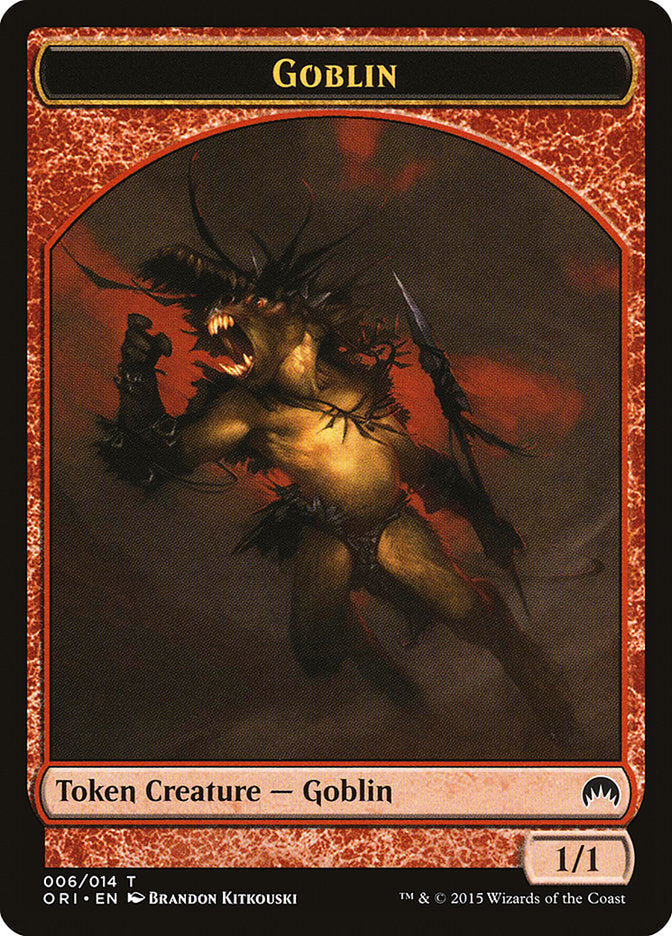 Goblin Token [Magic Origins Tokens] | The CG Realm