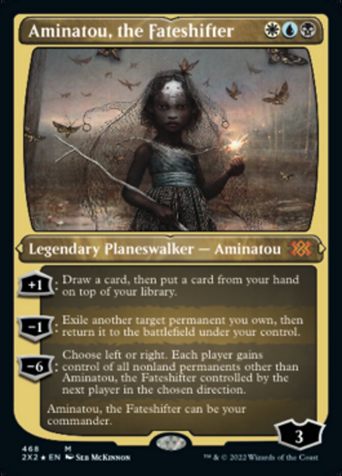 Aminatou, the Fateshifter (Foil Etched) [Double Masters 2022] | The CG Realm