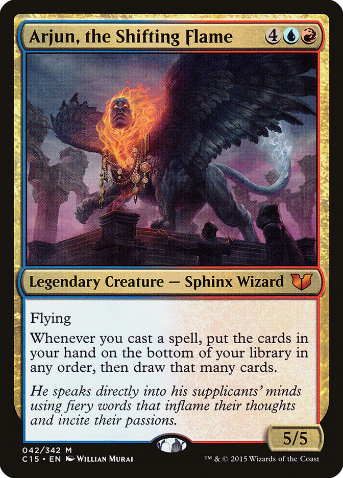 Arjun, the Shifting Flame [Commander 2015] | The CG Realm