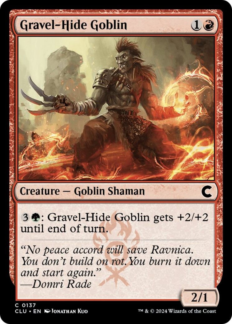Gravel-Hide Goblin [Ravnica: Clue Edition] | The CG Realm