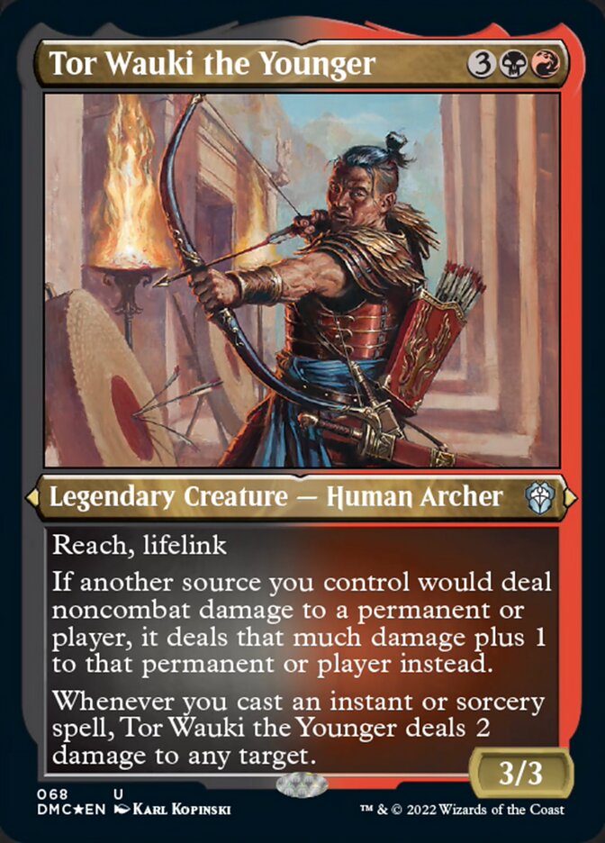 Tor Wauki the Younger (Foil Etched) [Dominaria United Commander] | The CG Realm