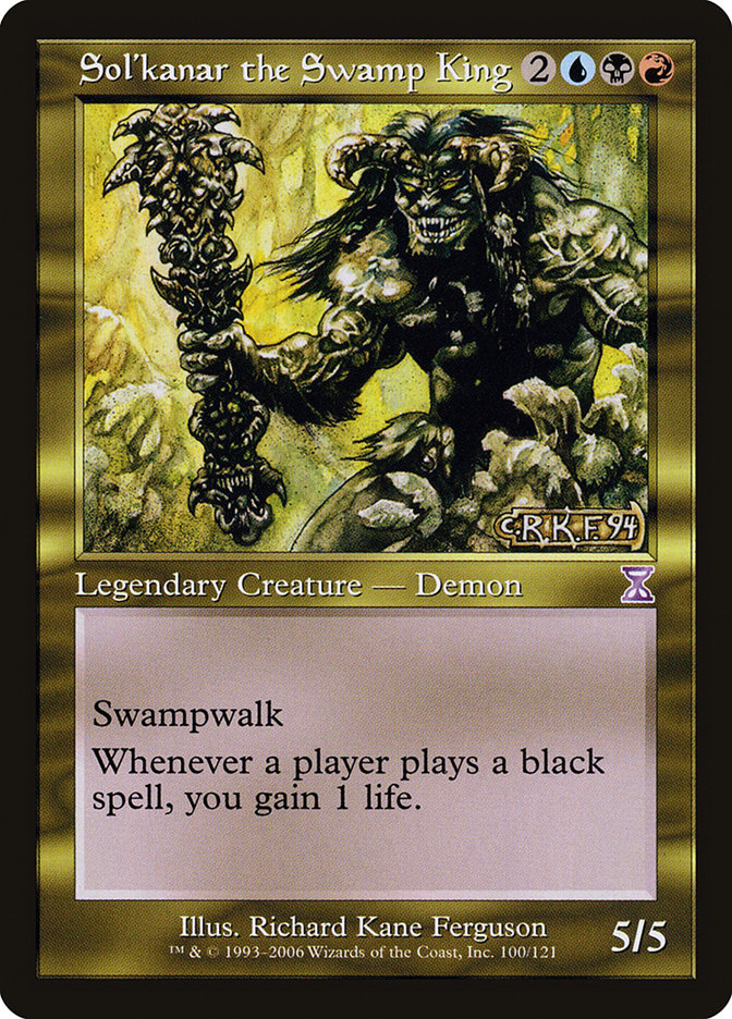 Sol'kanar the Swamp King [Time Spiral Timeshifted] | The CG Realm