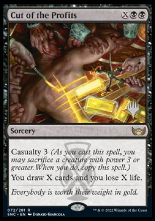 Cut of the Profits (Promo Pack) [Streets of New Capenna Promos] | The CG Realm