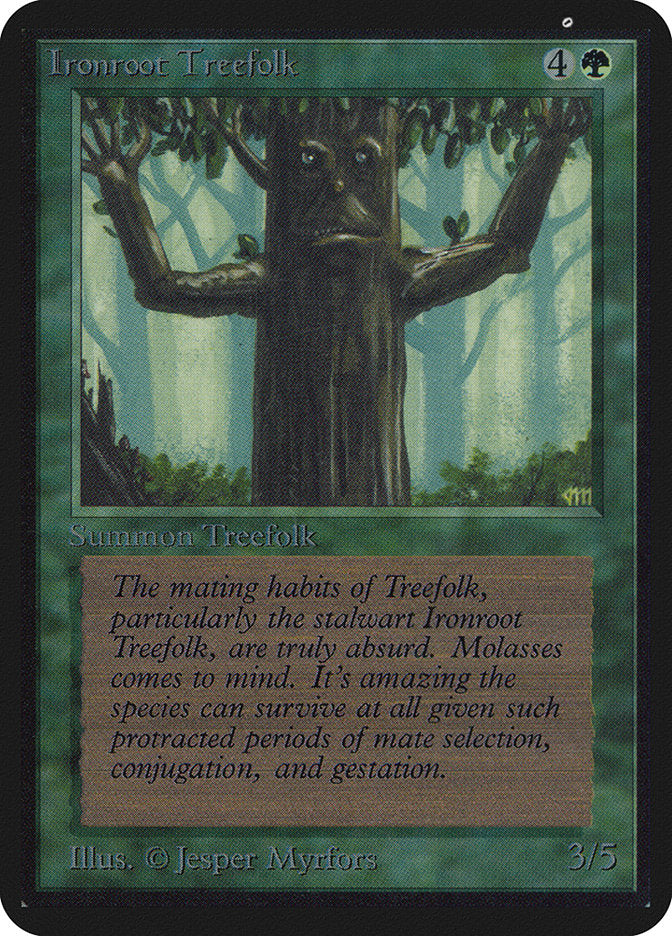 Ironroot Treefolk [Alpha Edition] | The CG Realm