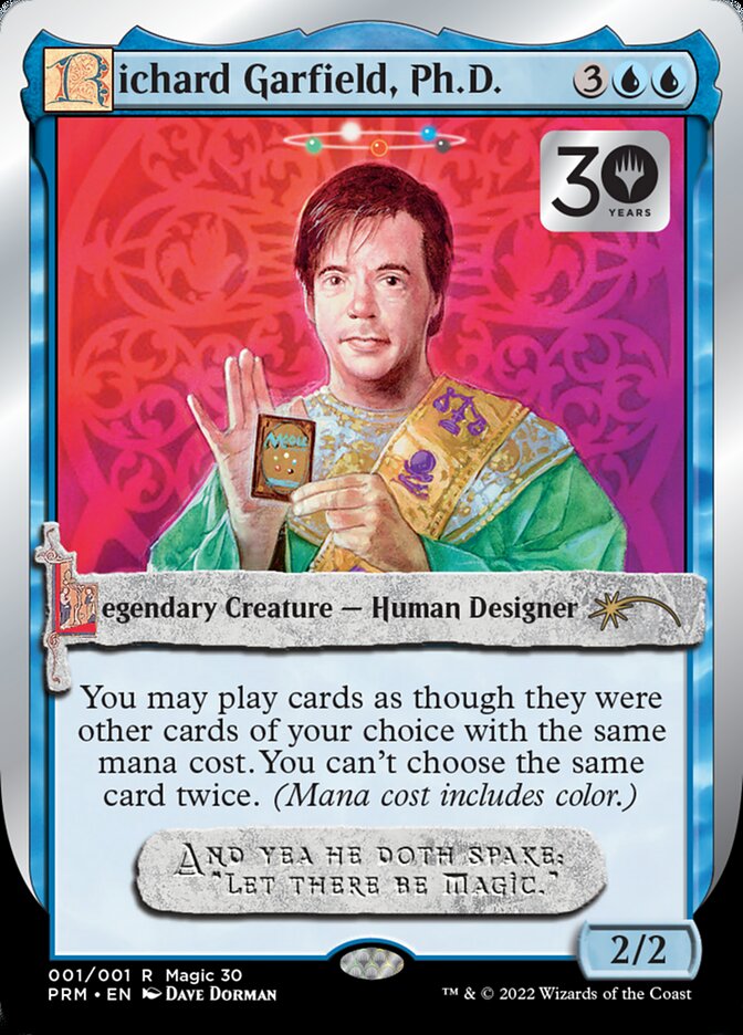 Richard Garfield, Ph.D. [30th Anniversary Promos] | The CG Realm